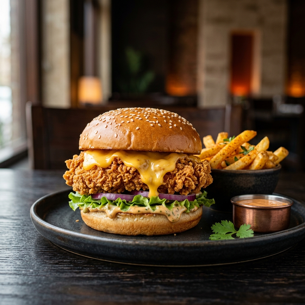 Zinger Cheez Burger